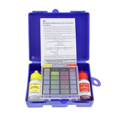 U.S. Pool Supply 3-Way Swimming Pool & Spa Test Kit on a white background