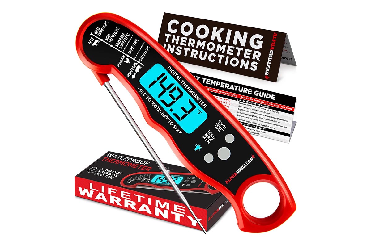 Accessories You Need for Your Cast-Iron Skillet Option Digital Thermometer