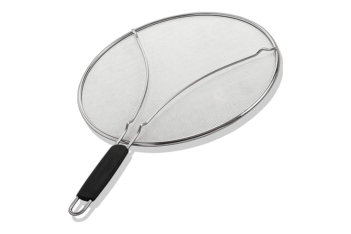 Accessories You Need for Your Cast-Iron Skillet Option Splatter Screen