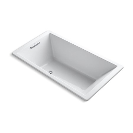  The Kohler Underscore Drop-In Bathtub on a white background.
