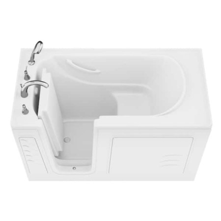  The Universal Tubs Builder's Choice Walk-In Bathtub on a white background.