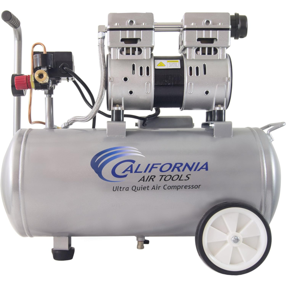 The California Air Tools Ultra Quiet Air Compressor on a white background
