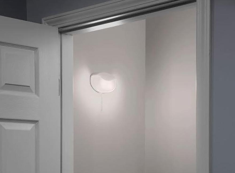 Closet Cures Option Flush-Mount Closet Light