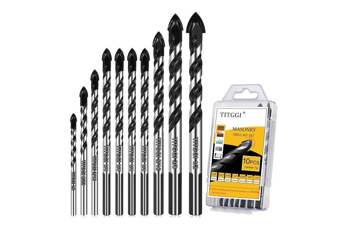 First-Time Tool Kit Titggi Professional Drill Bit Set