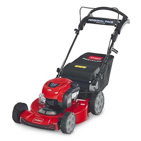  Toro 22 Recycler Personal Pace Gas Lawn Mower on a white background