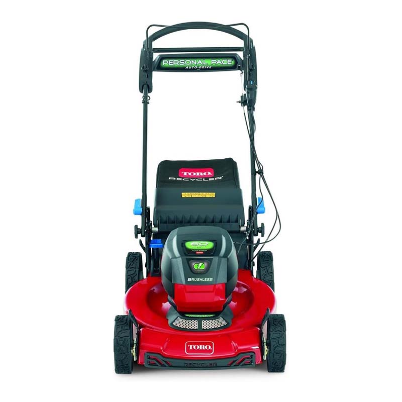 The Best Lawn Mowers for Small Yards Option Toro 60V MAX 22 Recycler Personal Pace Lawn Mower