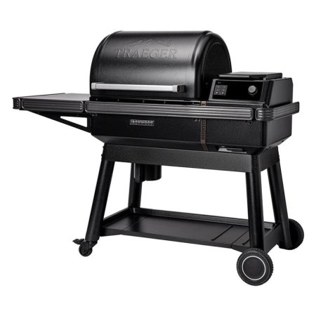  Traeger Ironwood Wi-Fi Pellet Grill & Smoker on a white background