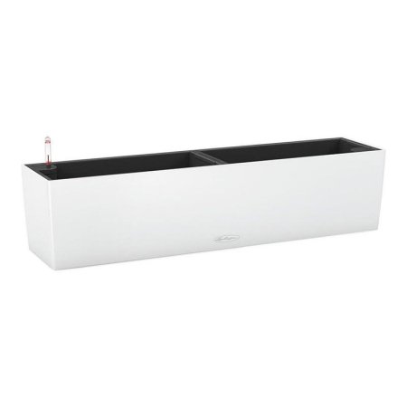  The Lechuza Balconera Self-Watering Garden Planter on a white background.