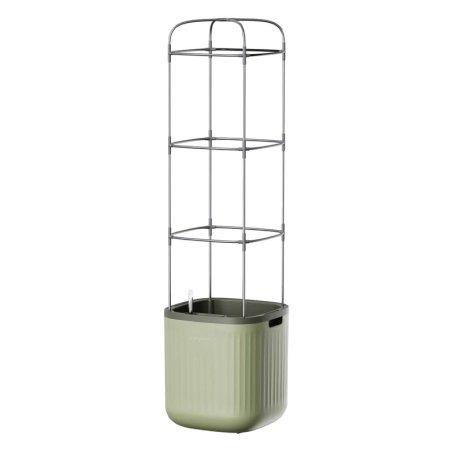  The Vego Garden Self-Watering Rolling Tomato Planter Pot on a white background.