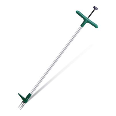 The Ohuhu Stand-Up Weeder and Root Removal Tool on a white background.