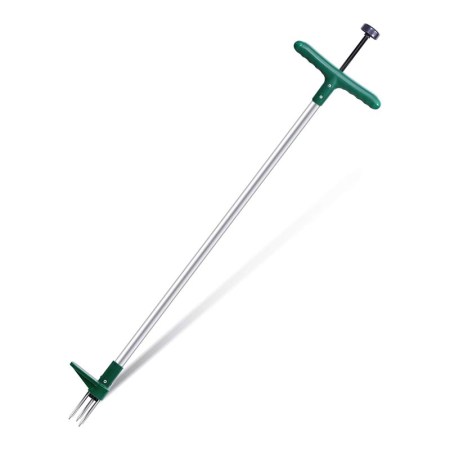  The Ohuhu Stand-Up Weeder and Root Removal Tool on a white background.