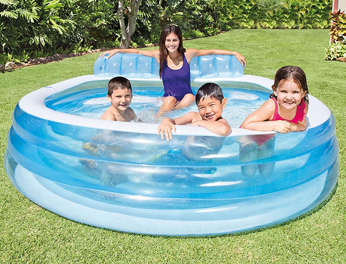 The Perfect Gift for a Summer Slacker Option Inflatable Lounge Pool