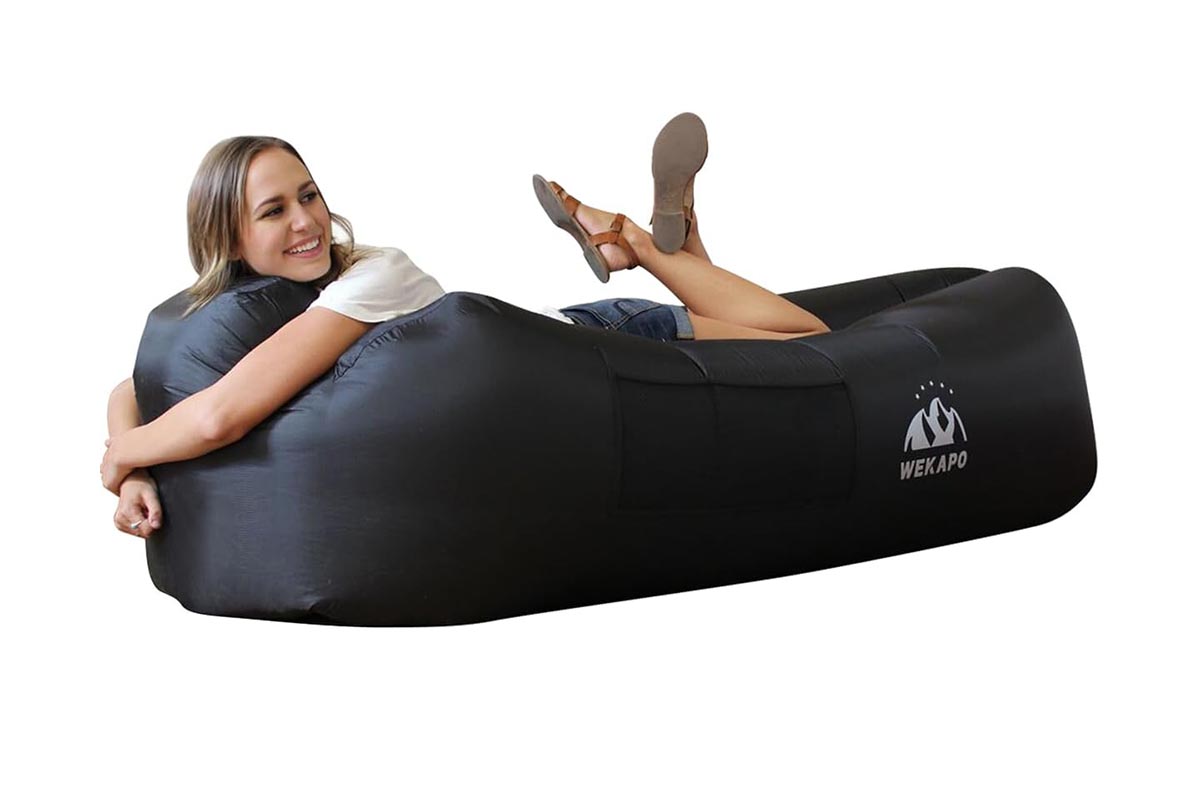 The Perfect Gift for a Summer Slacker Option Inflatable Lounger