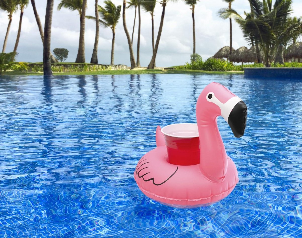 The Perfect Gift for a Summer Slacker Option Inflatable Pool and Hot Tub Drink Holders