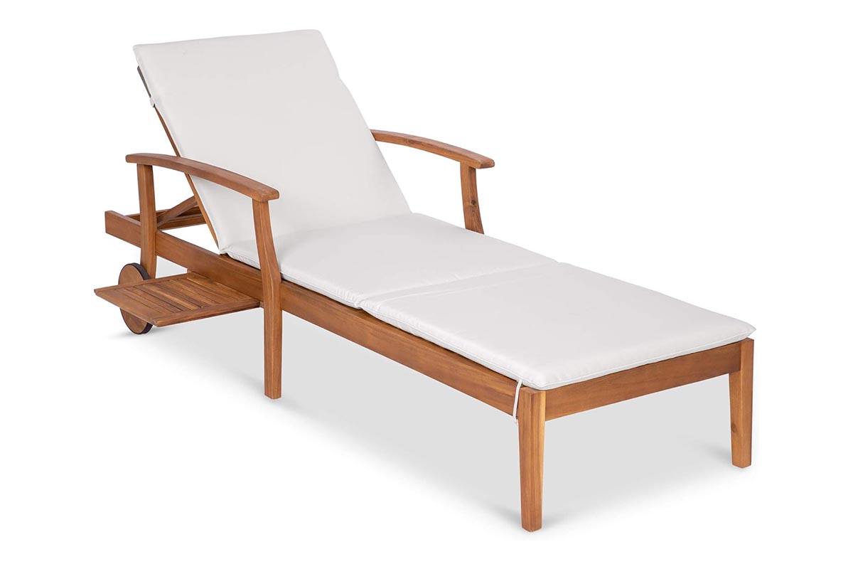 The Perfect Gift for a Summer Slacker Option Outdoor Adjustable Chaise Lounge Chair