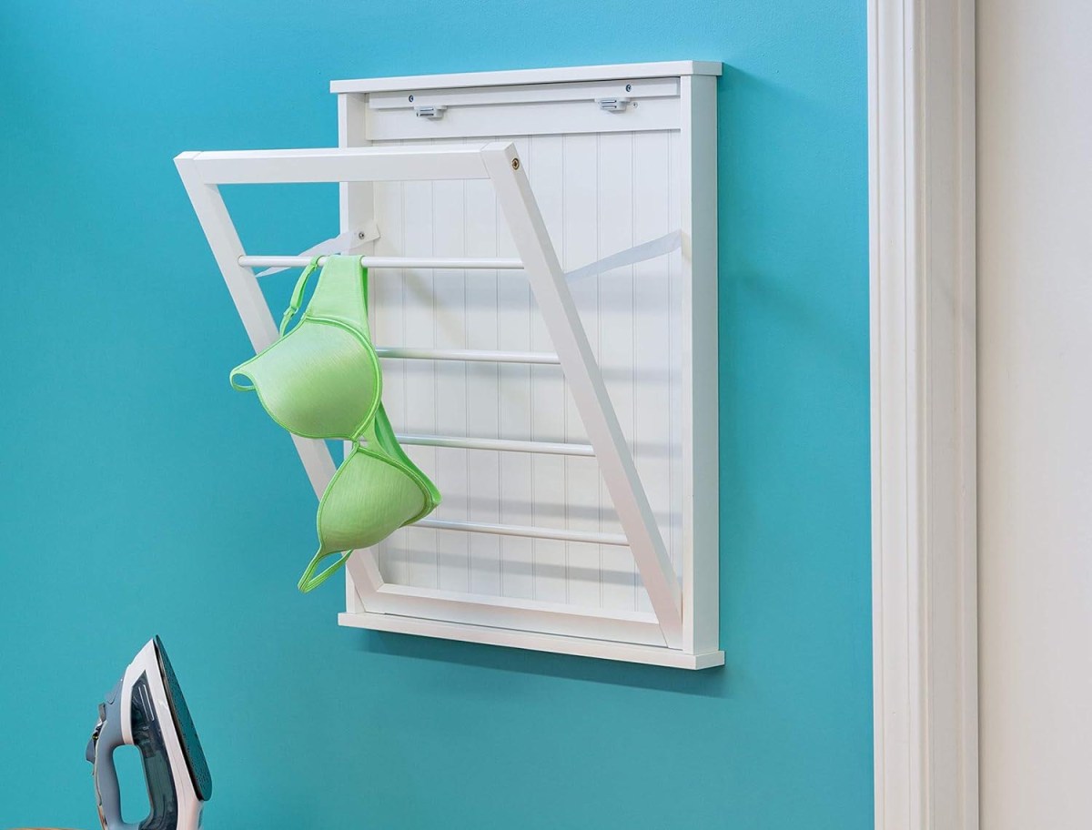 Things You Need if You Hate Doing Laundry Option Wall-Mounted Drying Rack