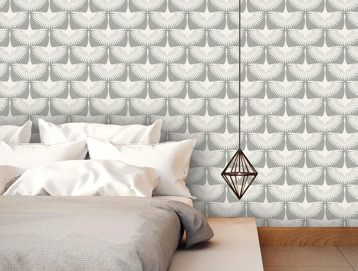 Ways to Give Your Home a Face-Lift Install Peel-and-Stick Wallpaper
