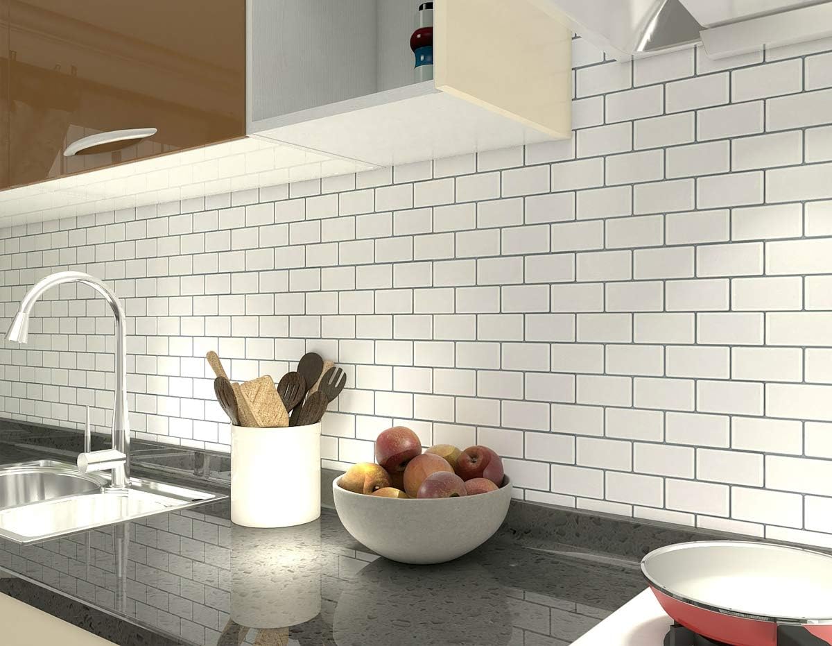 Ways to Give Your Home a Face-Lift Install a Peel-and-Stick Kitchen Backsplash