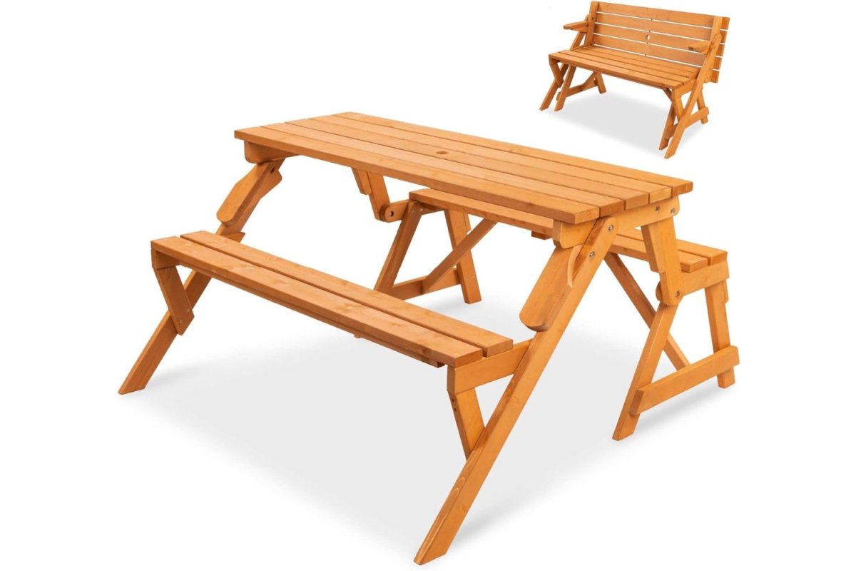 Budget-Friendly Finds for Your Backyard and Patio Picnic Table/Bench