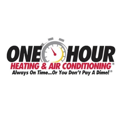 The One Hour Heating and Air Conditioning logo