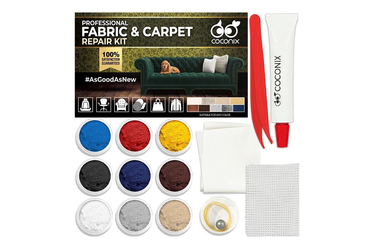 Get New Floors for Under 50 dollars Fabric and Carpet Repair Kit