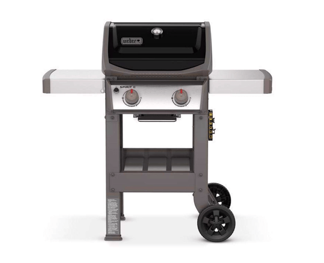 Weber Spirit II E-210 grill on a white background