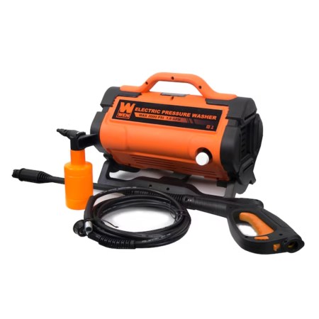  The Wen PW1900 2,000 PSI 1.6 GPM Electric Pressure Washer on a white background.