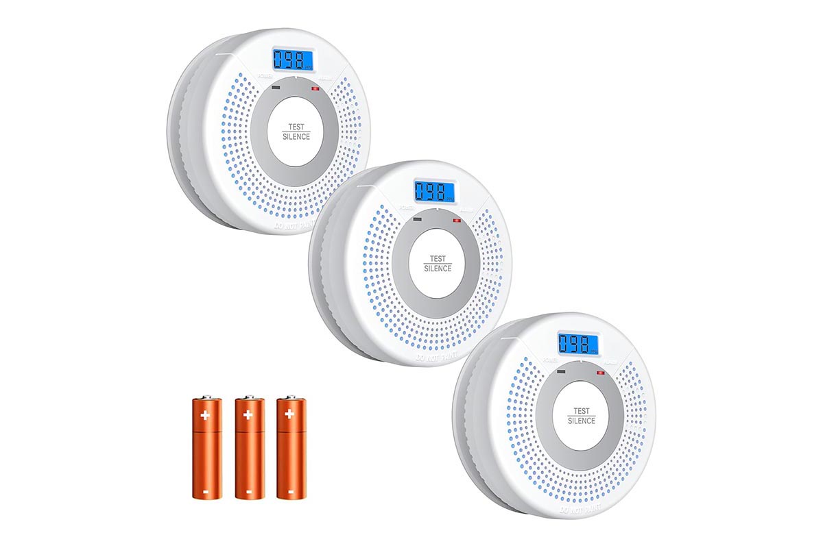 Amazon’s Prime Day Linsoal 3-Pack Smoke Alarm Carbon Monoxide Detector Combo