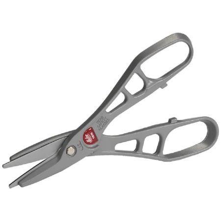  The Malco 12" Andy Aluminum Handled Snips on a white background.