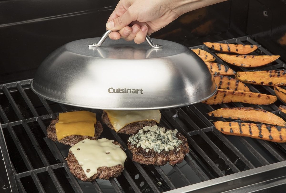 Must-Have Griddle Grill Accessories Option Melting Dome