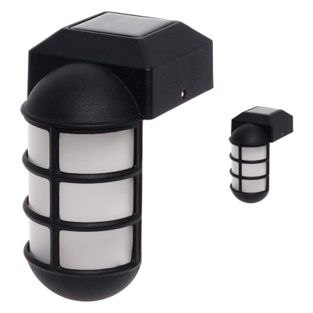  2 GreenLighting Marina Solar Post Cap Lights on white background