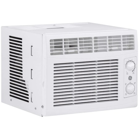  GE 5,000 BTU Window Air Conditioner on white background