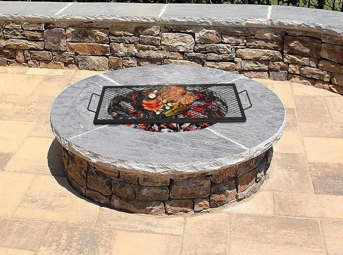 Turn Your Fire Pit Into a Griddle With These Hot Accessories - Bob Vila