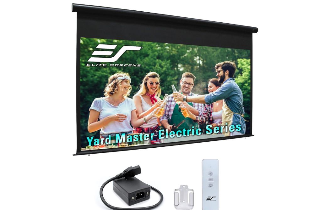 Elite Screens Yard Master Electric