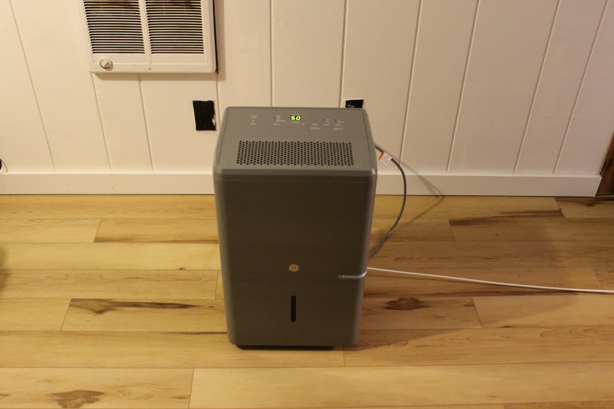 GE 50-Pint Portable Dehumidifier With Built-In Pump