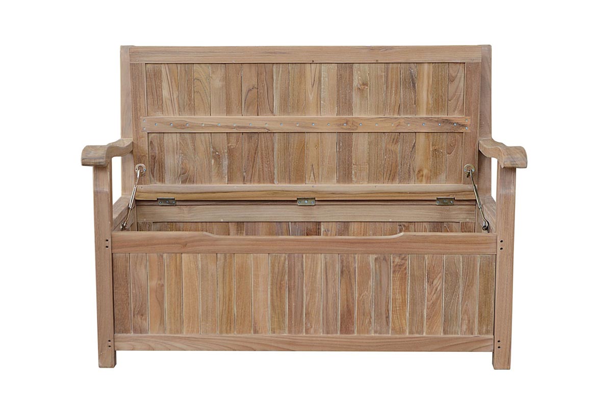 The Best Outdoor Storage Bench Option Anderson Teak Vilano Outdoor Teak