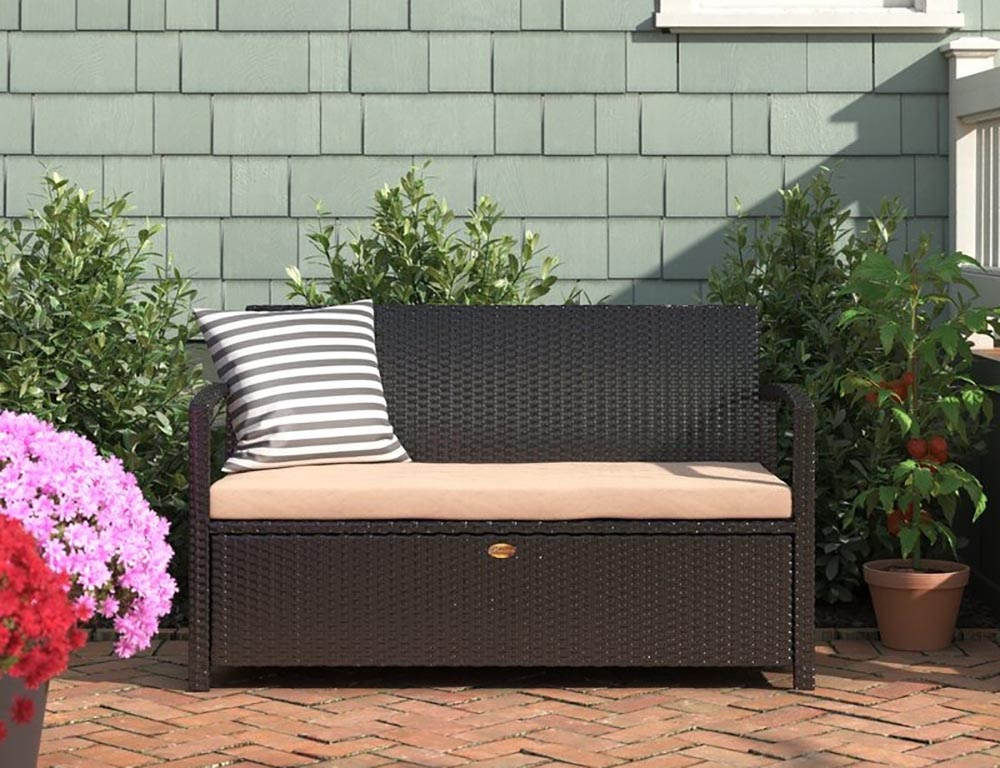 The Best Outdoor Storage Bench Option Barton Wicker Outdoor Storage Bench