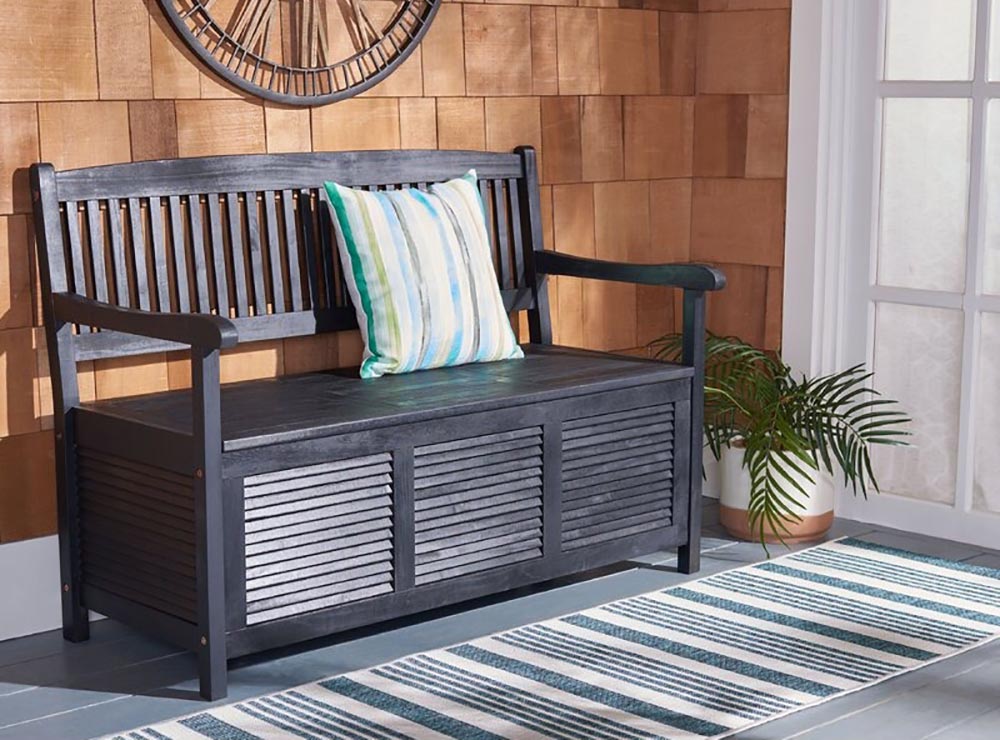 The Best Outdoor Storage Bench Option One Allium Way Acacia Outdoor Storage Bench