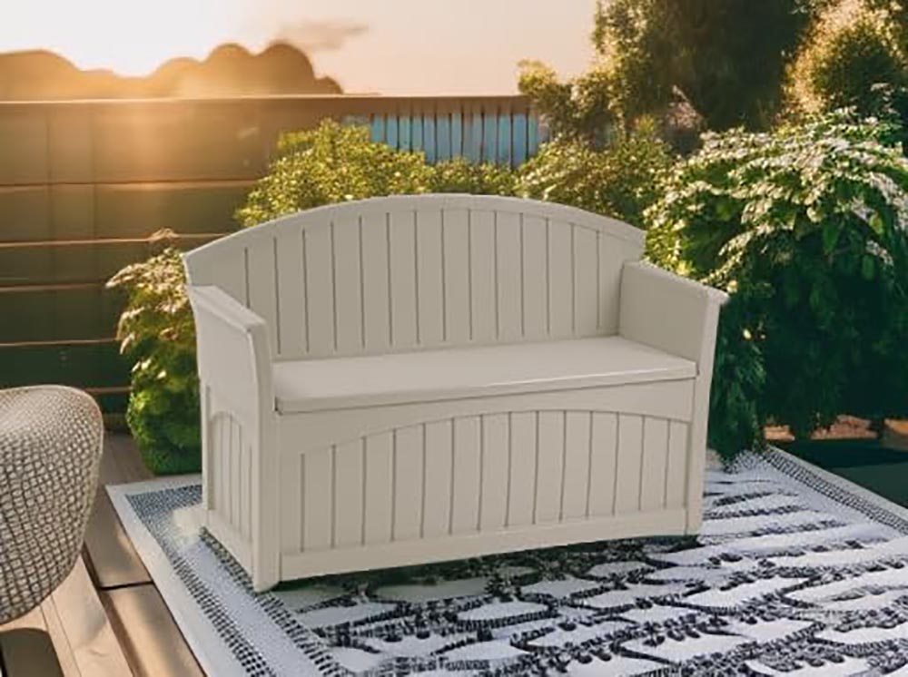 The Best Outdoor Storage Bench Option Suncast 50-Gallon Outdoor Storage Bench