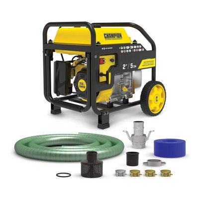 The Best Pump for Flooded Yard Option Champion Power Equipment Gas-Powered Transfer Pump