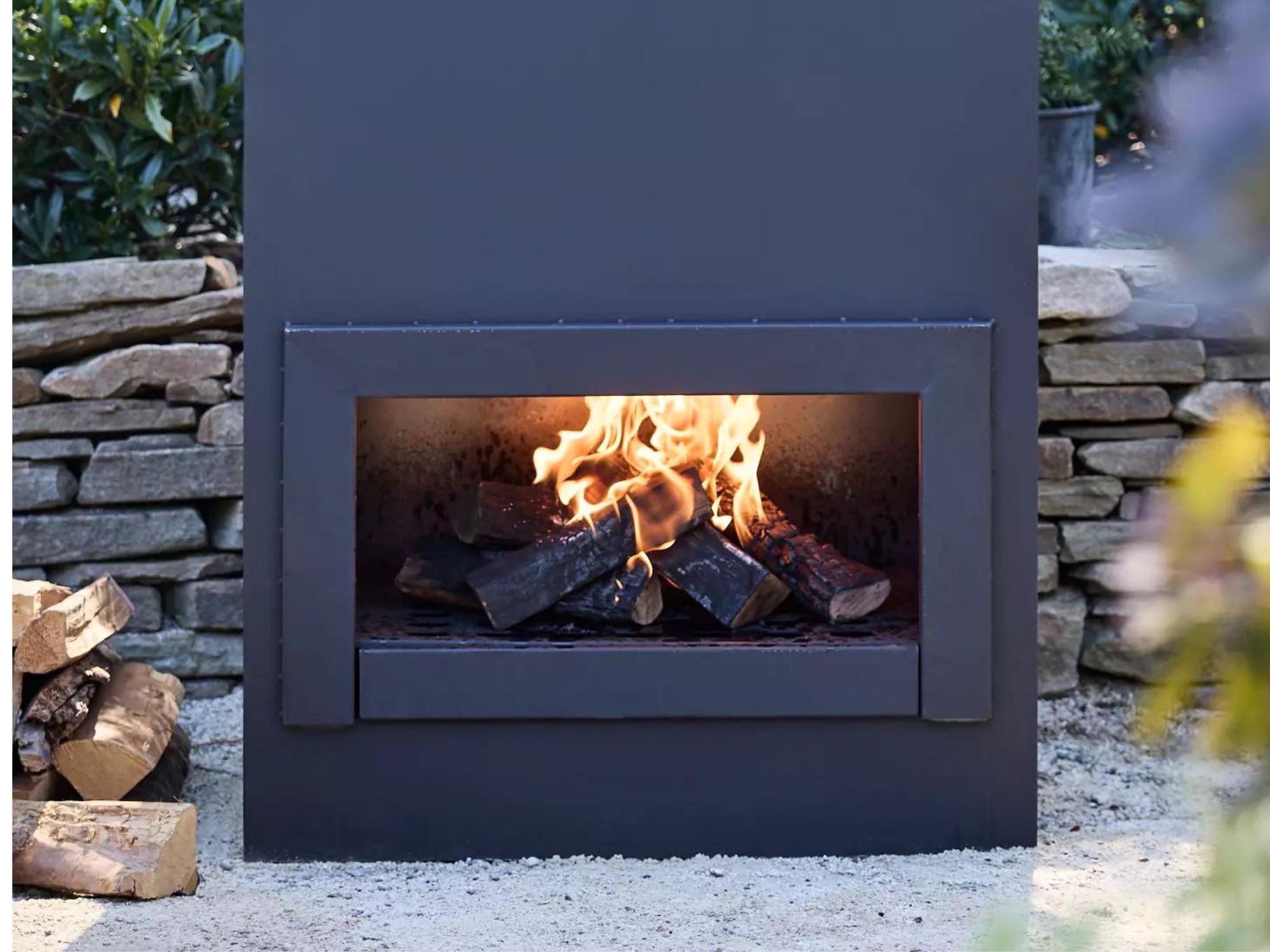 The Best Outdoor Fireplaces Option: Terrain outdoor fireplace