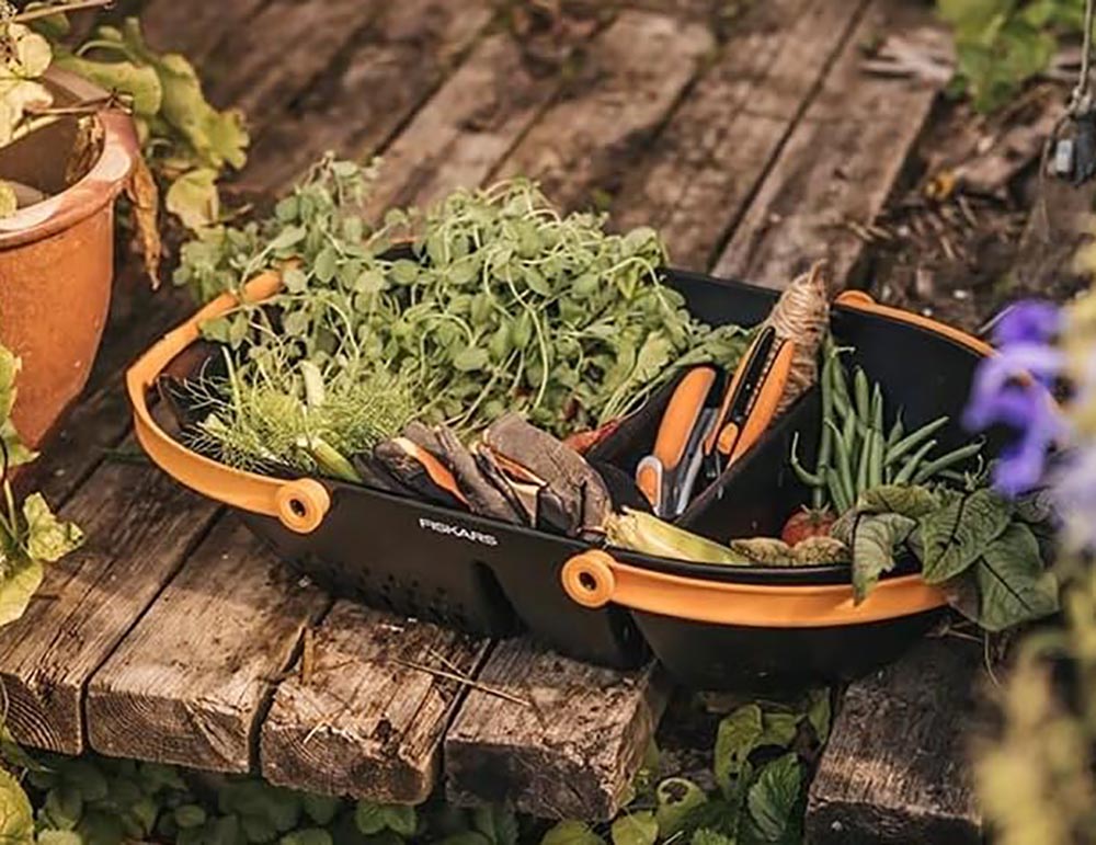 The Best Harvesting Tool Option Fiskars Harvest Basket