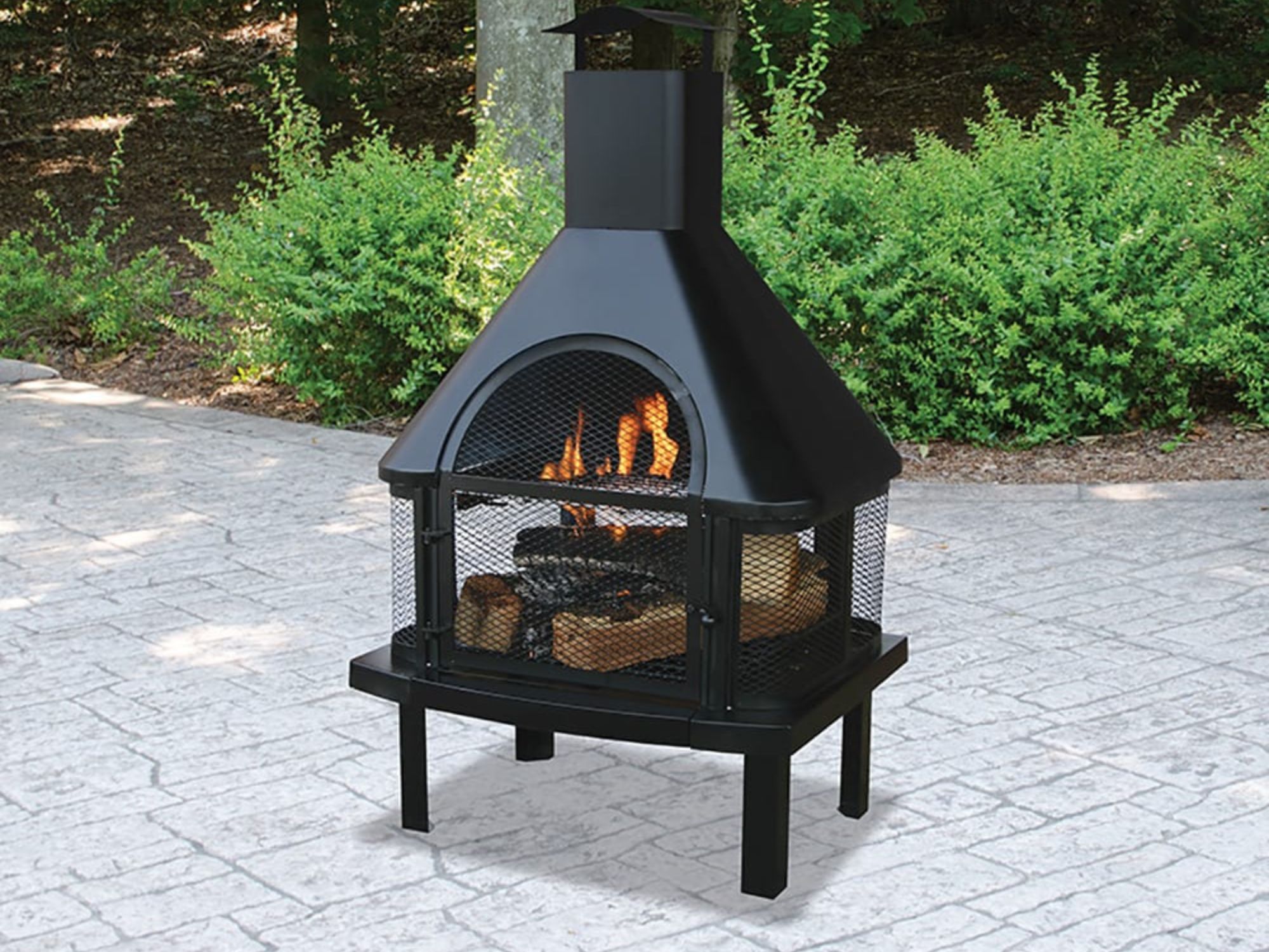 The Best Outdoor Fireplaces Option: Endless Summer Steel Outdoor Fireplace