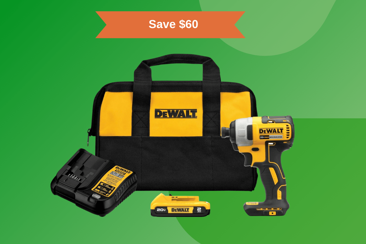 Deal Of The Week: DeWalt Impact Driver Kit