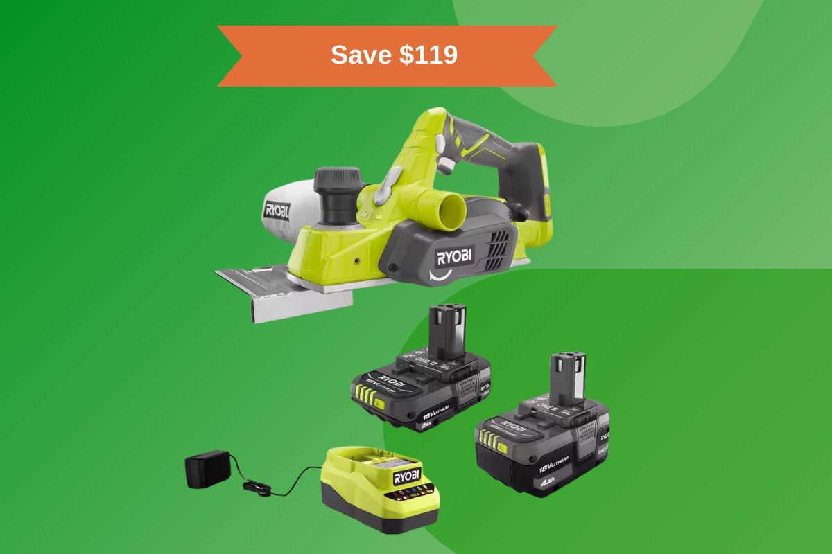 Deal Of The Week: Ryobi Planer