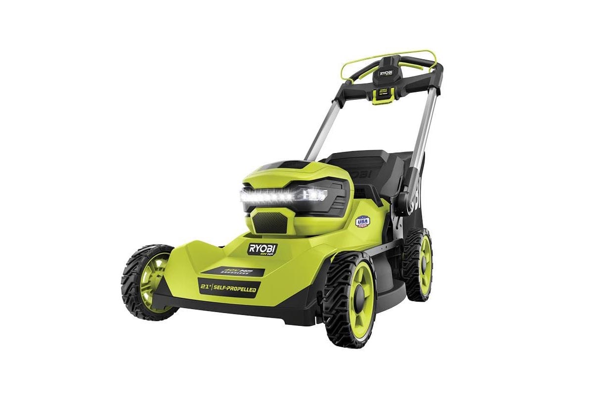 Best Lawn Mower Deals Option Ryobi 40V 21-inch Self-Propelled Lawn Mower