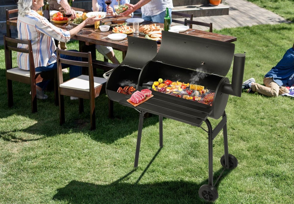 Best Walmart Black Friday Deals Option Zintown Charcoal BBQ Grill with Smoker