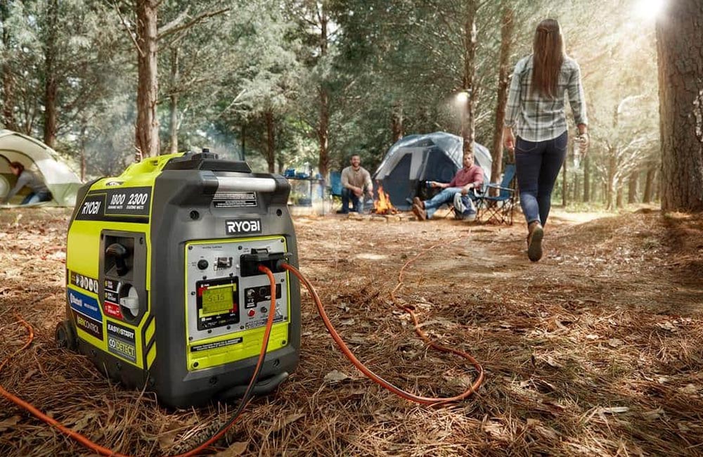 Black Friday Generator Deals Option Ryobi 2,300W Quiet Gasoline Powered Inverter Generator