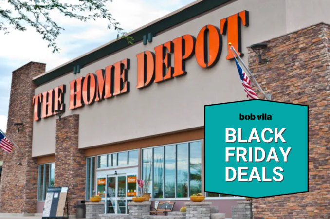 Home Depot Black Friday Badge