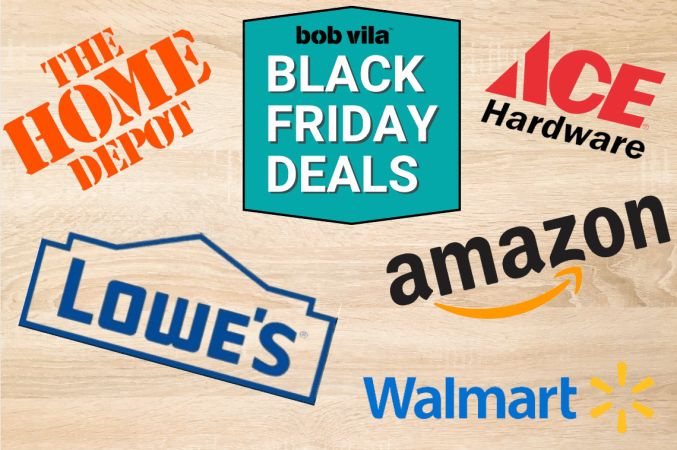 Black Friday sales roundup on wood background